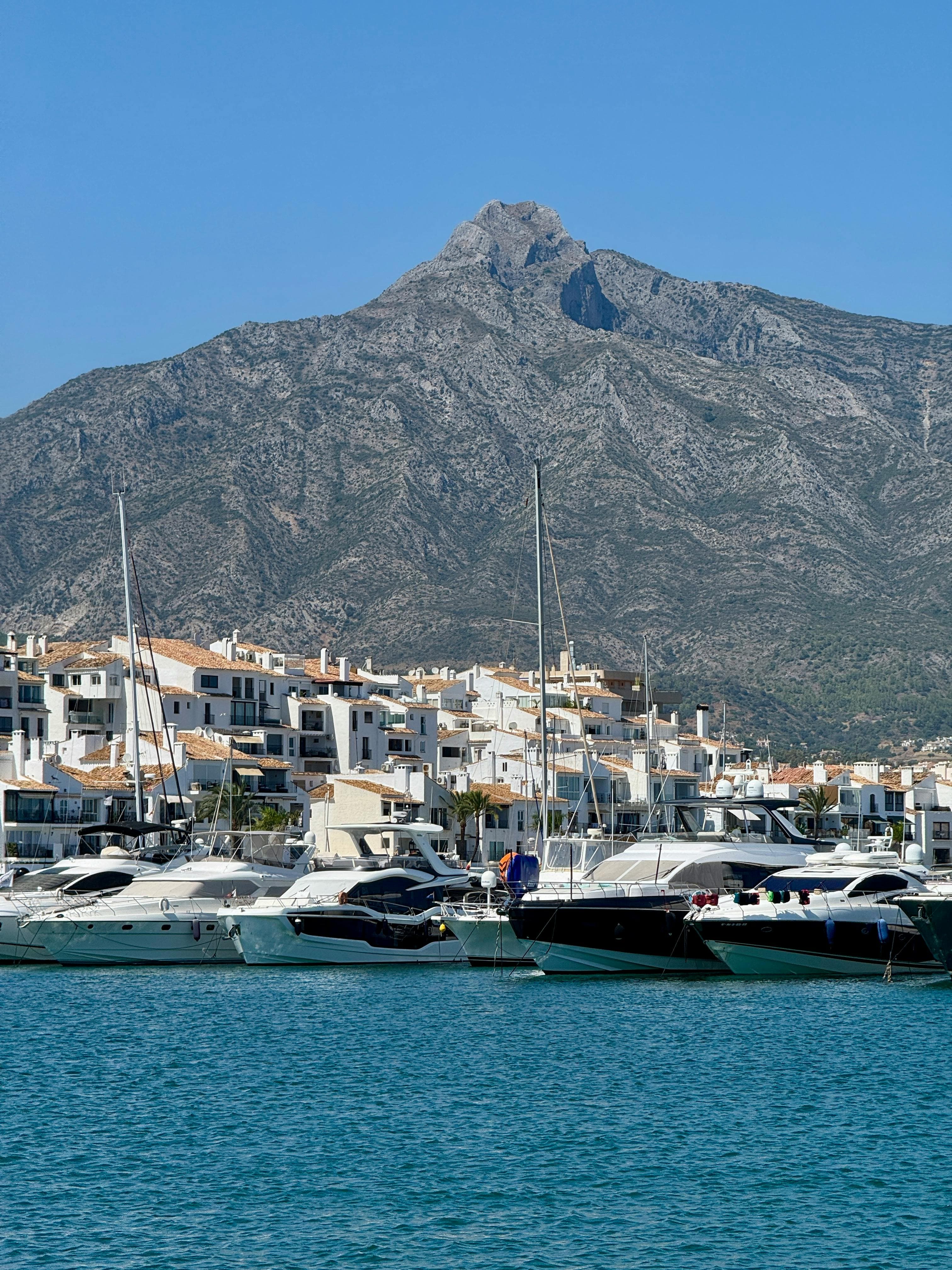 Puerto Banús marina op de Costa del Sol